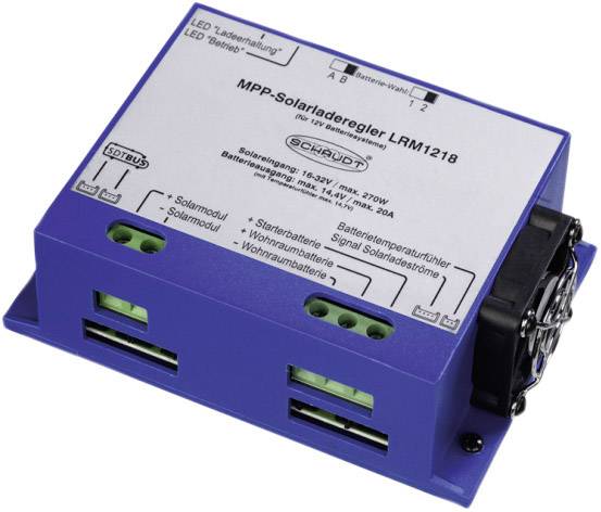 Solarny regulator ładowania SCHAUDT LRM 1218 MPPT 12 V 20 A - obrazek 1