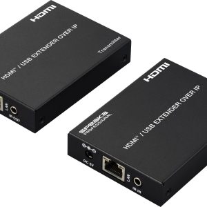 SpeaKa Professional SP-HDE-350 HDMI przez kabel sieciowy RJ45 Funkcja KVM (klawiatura, mysz, klawiatura) 150 m SpeaKa Professional SP-HDE-350 HDMI przez kabel sieciowy RJ45 Funkcja KVM (klawiatura, mysz, klawiatura) 150 m