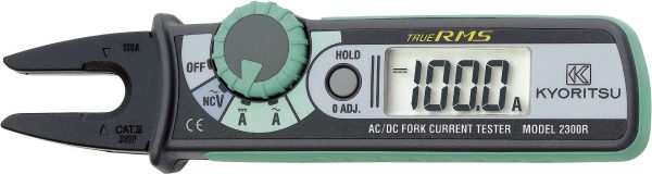 Miernik cęgowy Kyoritsu KEW 2300R, tester napięcia, CAT III 300 V