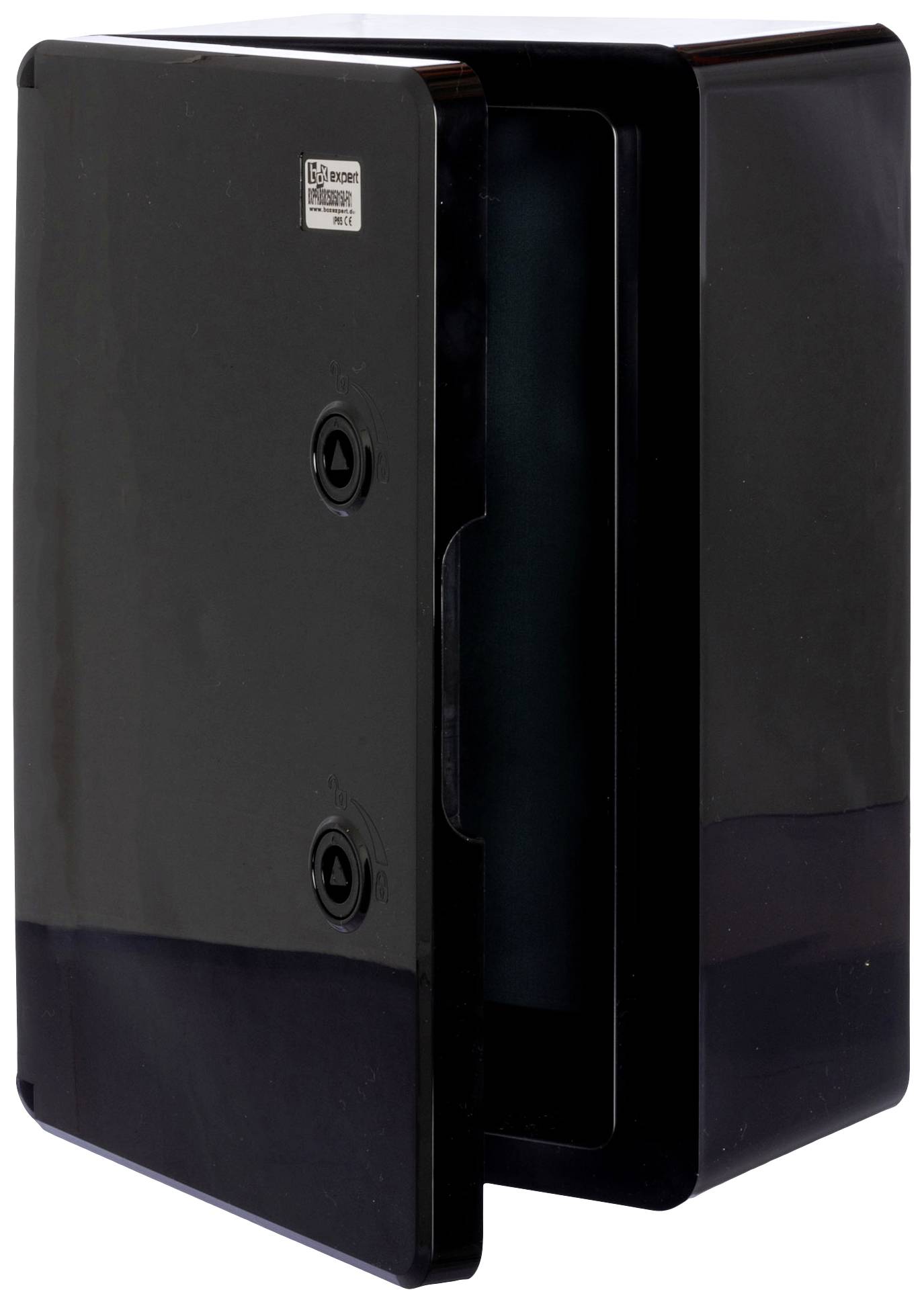 Boxexpert BXPPABSB250350150-F01 Obudowa instalacyjna 150 x 250 x 350 tworzywo ABS czarny 1 szt. - obrazek 1