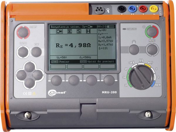 Miernik rezystancji uziemienia Sonel MRU-200