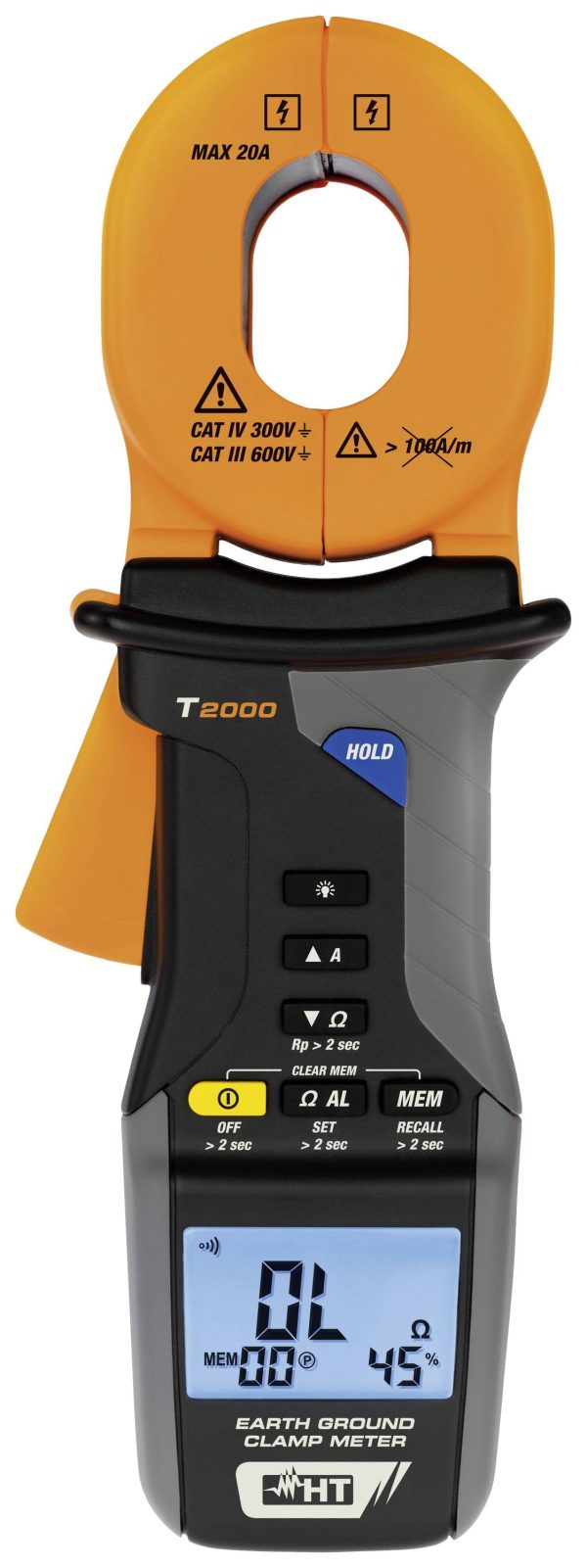 Zacisk uziemiający HT Instruments T2000 Kalibracja (ISO)
