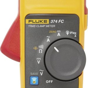 Fluke 374 FC Multimetr, Miernik cęgowy cyfrowy CAT III 1000 V, CAT IV 600 V Wyświetlane liczby: 6000 Fluke 374 FC Multimetr, Miernik cęgowy cyfrowy CAT III 1000 V, CAT IV 600 V Wyświetlane liczby: 6000