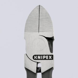 Szczypce tnące, boczne do tworzyw sztucznych Knipex 72 01 160, 160 mm, do warsztatu Szczypce tnące, boczne do tworzyw sztucznych Knipex 72 01 160, 160 mm, do warsztatu