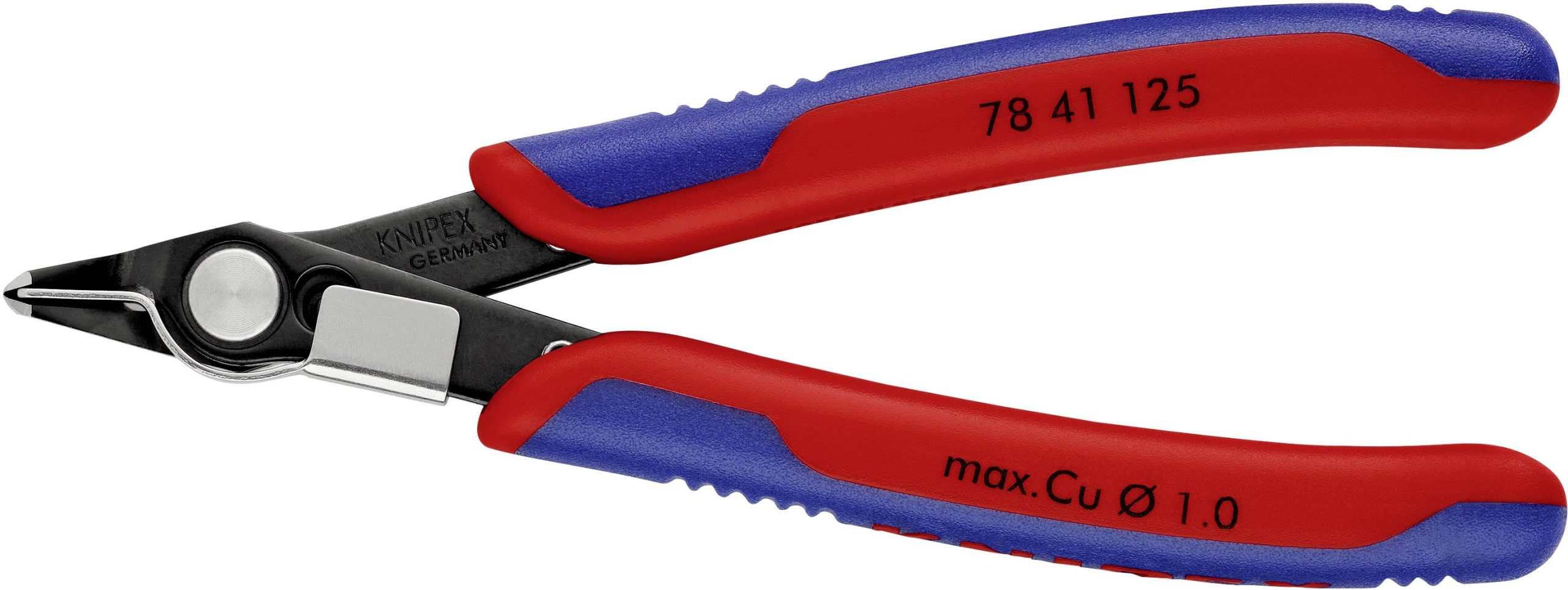 Szczypce do PCB Knipex Super-Knips 78 41 125, 125 mm, 60 HRC, dla elektroników i mechaników - obrazek 1