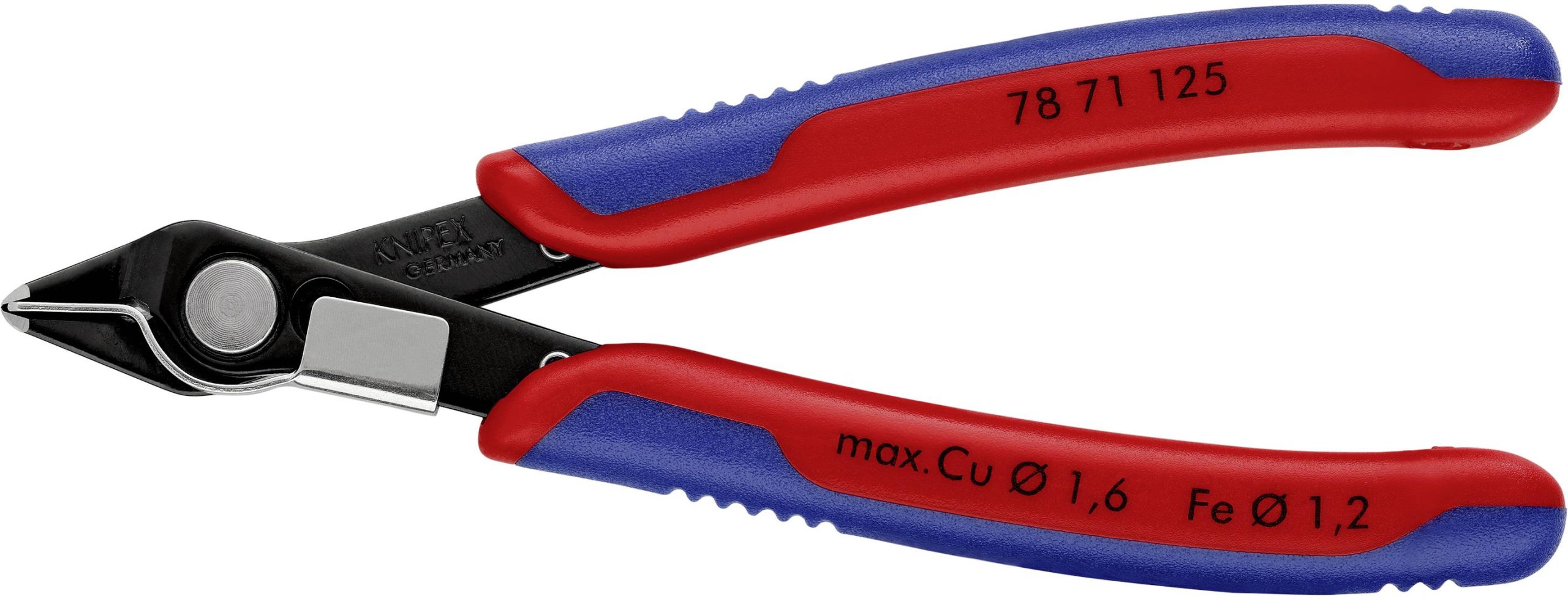 Szczypce do PCB Knipex Super-Knips 78 71 125, 125 mm, 64 HRC, dla elektroników i mechaników - obrazek 1
