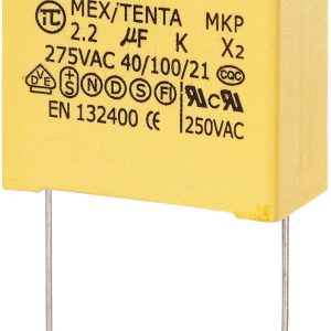 TRU COMPONENTS 450276 10 % 275 V/AC Kondensator przeciwzakłóceniowy MKP-X2 1 szt. TRU COMPONENTS 450276 10 % 275 V/AC Kondensator przeciwzakłóceniowy MKP-X2 1 szt.