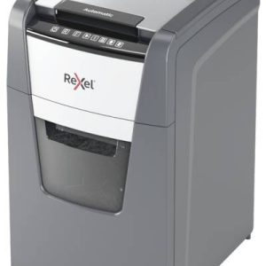 Rexel Optimum AutoFeed+ 150M Niszczarka 150 ark. Mikronacięcia 2 x 15 mm P-5 44 l Niszczy także spinacze do papieru, zsz Rexel Optimum AutoFeed+ 150M Niszczarka 150 ark. Mikronacięcia 2 x 15 mm P-5 44 l Niszczy także spinacze do papieru, zsz