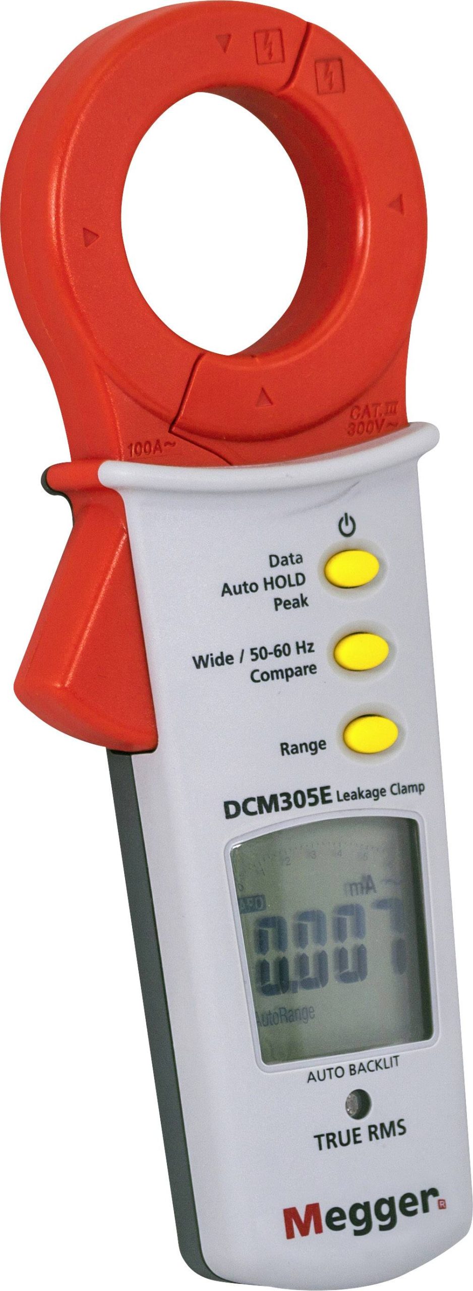 Megger DCM305E Miernik cęgowy cyfrowy CAT III 300 V - obrazek 1