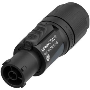 Neutrik NAC3F-TRUE1-S Część ze złączem żeńskim powerCON gniazdo Łączna ilość styków: 2 + PE 16 A czarny 1 szt. sztuka Neutrik NAC3F-TRUE1-S Część ze złączem żeńskim powerCON gniazdo Łączna ilość styków: 2 + PE 16 A czarny 1 szt. sztuka