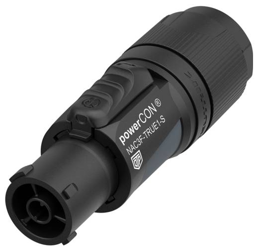 Neutrik NAC3F-TRUE1-S Część ze złączem żeńskim powerCON gniazdo Łączna ilość styków: 2 + PE 16 A czarny 1 szt. sztuka