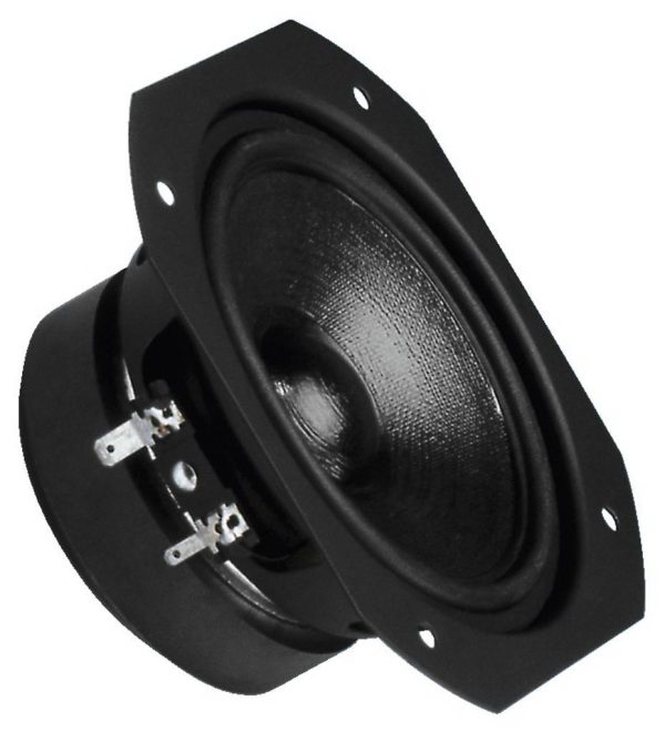 Monacor MSH-115 4 cal 11.5 cm Głośnik średniotonowy 50 W 8 Ω Wbudowane głośniki
