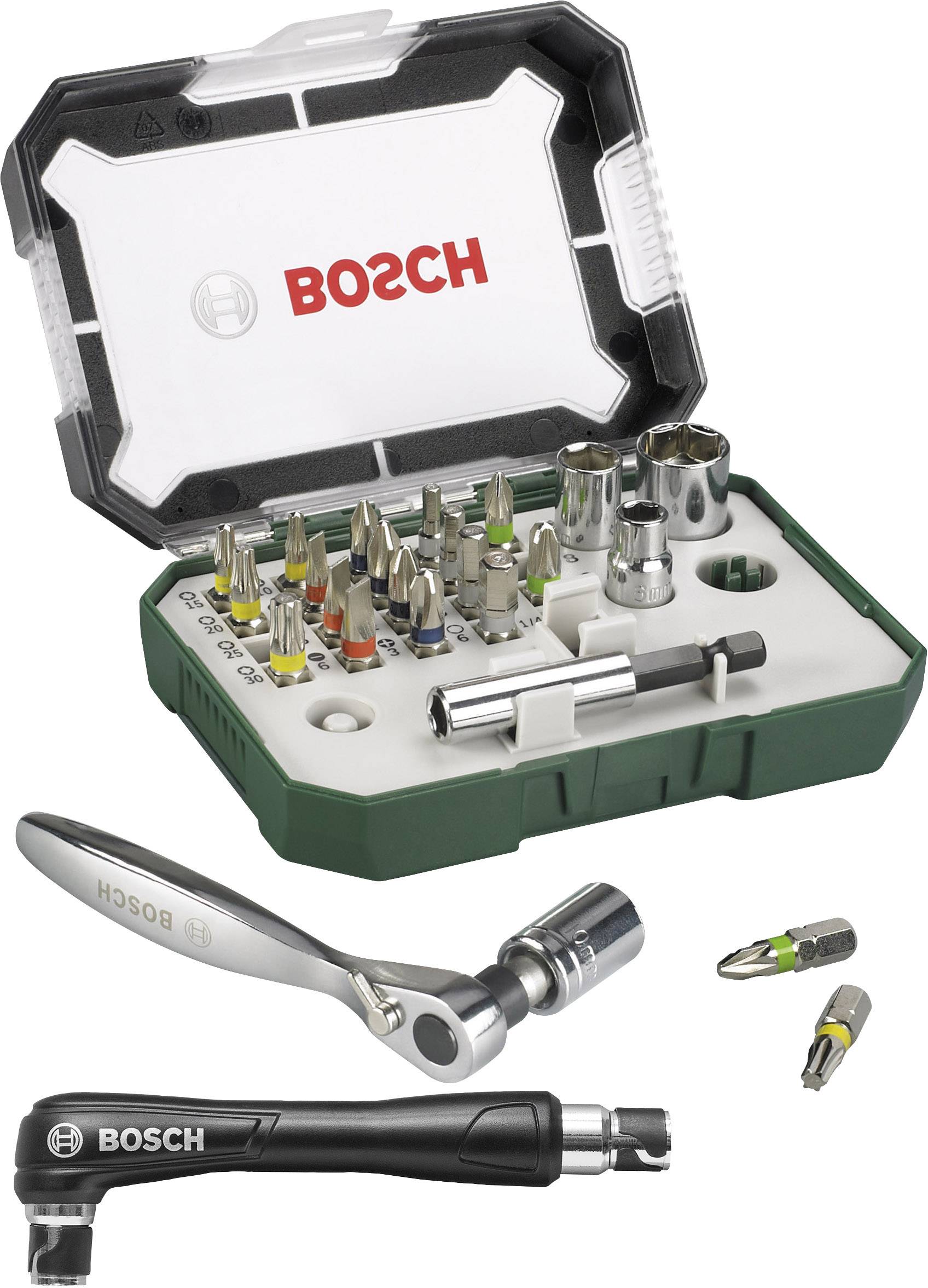 Bity Bosch Accessories Promoline 2607017392 1 szt. płaski, krzyżakowy Pozidriv, krzyżakowy Phillips, wewnętrzny sześciok - obrazek 1