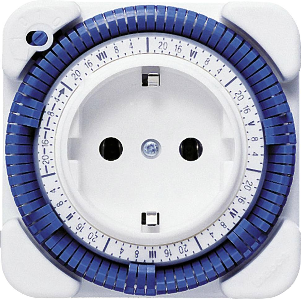 Theben theben-timer 27 Wtyczka z zegarem analogowy 230 V - obrazek 1