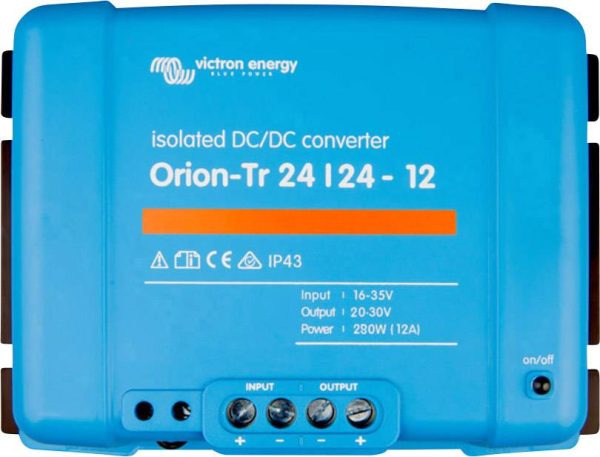 Victron Energy Orion-Tr 24/24-12A Przetwornica DC/DC 24 V/DC – 24 V/DC/12 A 280 W