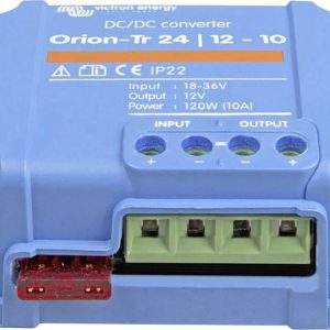 Victron Energy Orion-Tr 24/12-10 Przetwornica DC/DC 24 V/DC – 12.5 V/DC/12 A 120 W Victron Energy Orion-Tr 24/12-10 Przetwornica DC/DC 24 V/DC – 12.5 V/DC/12 A 120 W