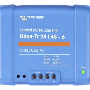 Victron Energy Orion-Tr 24/48-6 Przetwornica DC/DC – 40 V, 60 V/8 A 280 W Victron Energy Orion-Tr 24/48-6 Przetwornica DC/DC – 40 V, 60 V/8 A 280 W