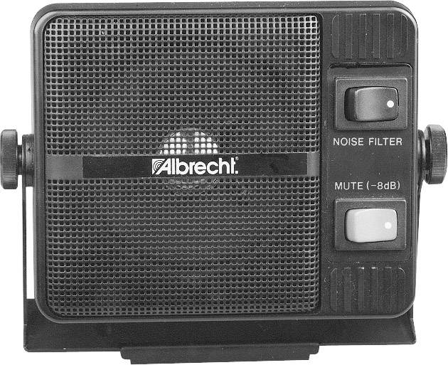 Głośnik CB radia CB20/905, 7120, 3/5 W, 250 - 8000 Hz, 8 Ohm, 124 x 107 x 40 mm - obrazek 1