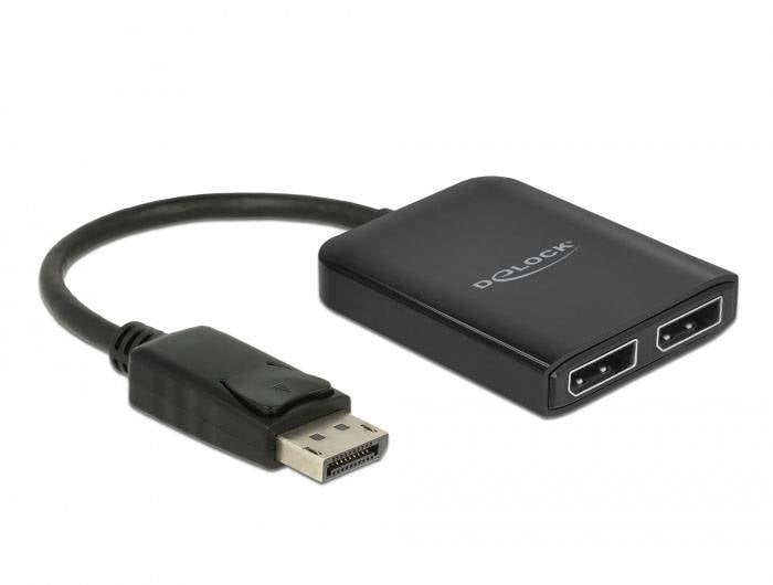 Splitter DisplayPort Delock 87768 1 szt. - obrazek 1