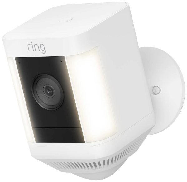 Kamera monitoringu IP ring Spotlight Cam Plus – Battery – White 8SB1S2-WEU0 WLAN 1920 x 1080 px