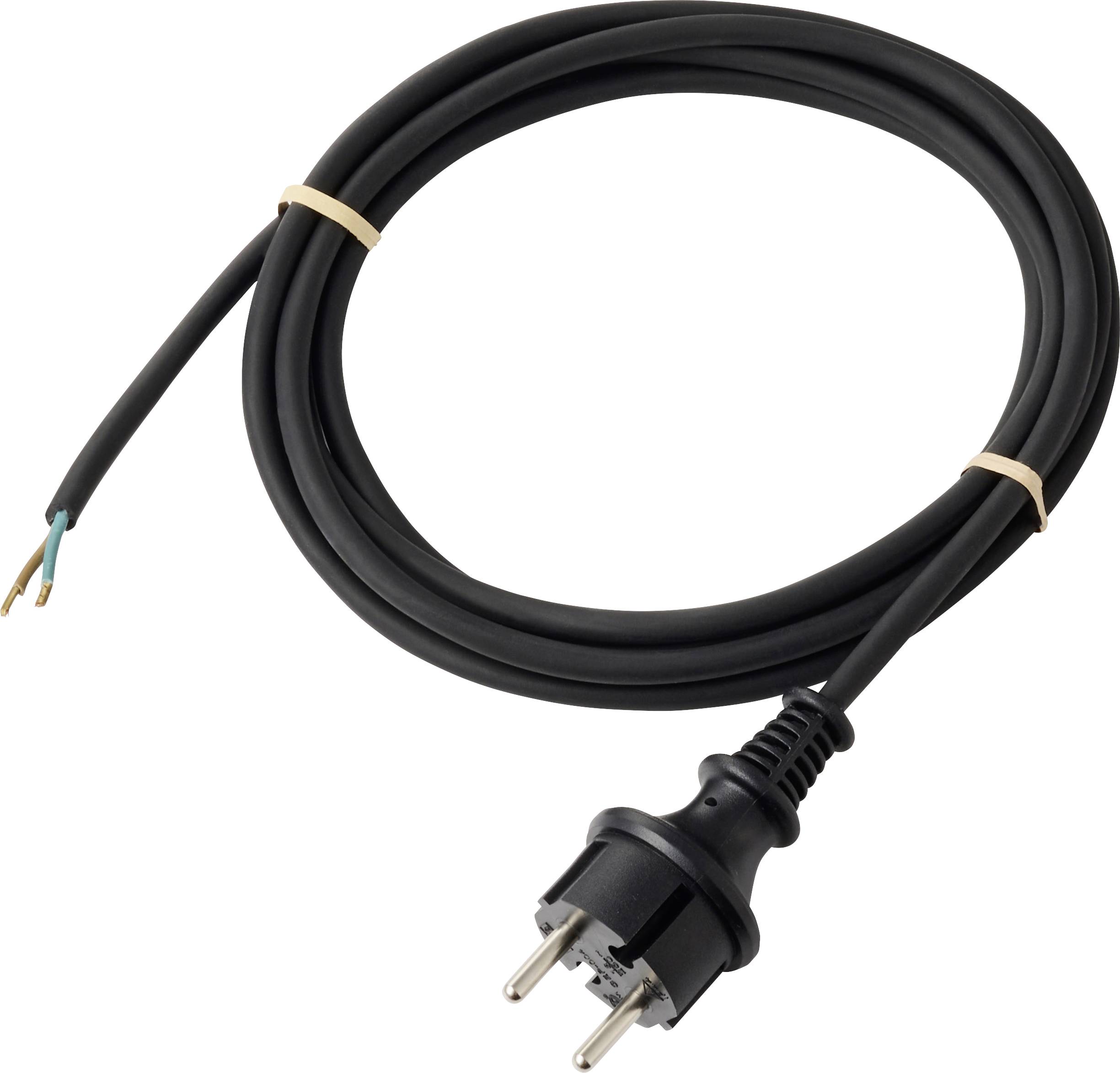 kabel Sygonix SY-6870674, H05RN-F 2X 1 mm², 5.00 m - obrazek 1