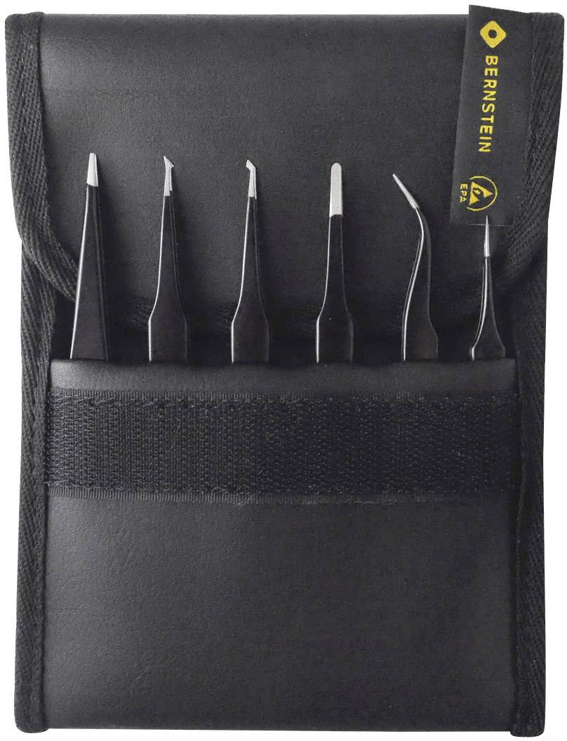 Pęseta BERNSTEIN Tools for Electronics 5-060, 6 elem. - obrazek 1