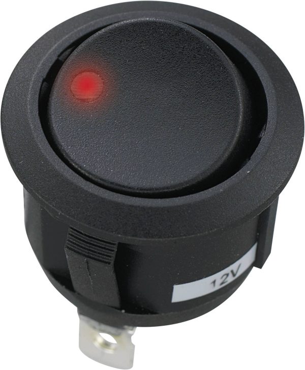 TRU COMPONENTS 1587931 Przełącznik kołyskowy samochodowy TC-R13-112DL-02, 1 x wł/wył/wł, 12 V/DC, 20 A
