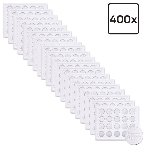 Ogniwo guzikowe CR 2032 Panasonic CR2032 3 V 400 szt. 225 mAh litowe