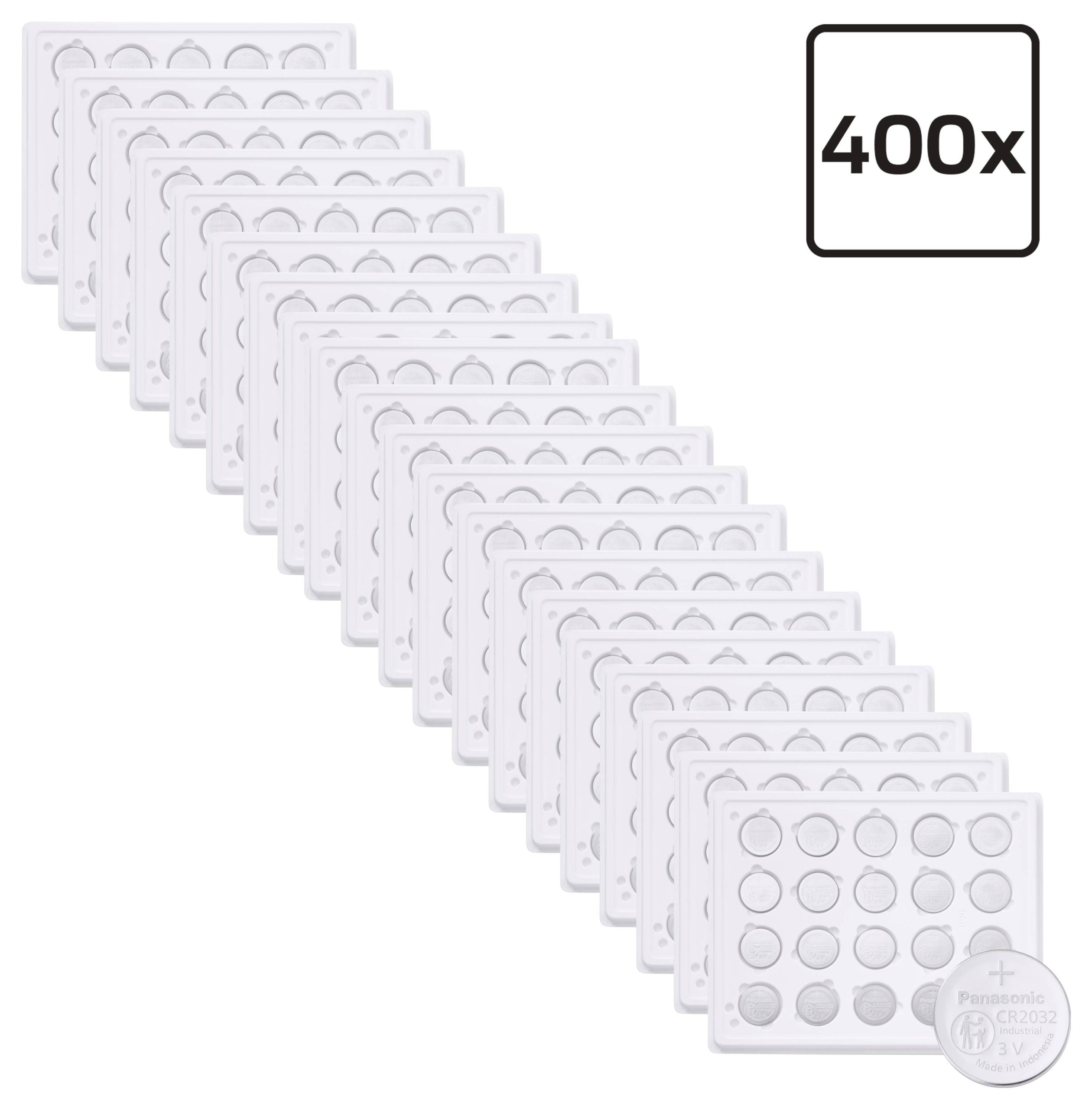 Ogniwo guzikowe CR 2032 Panasonic CR2032 3 V 400 szt. 225 mAh litowe - obrazek 1