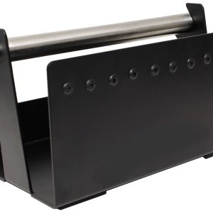Dystrybutor kabli czarny 20 x 12 cm 10 otworów 23CA258 Quadrios 1 szt.