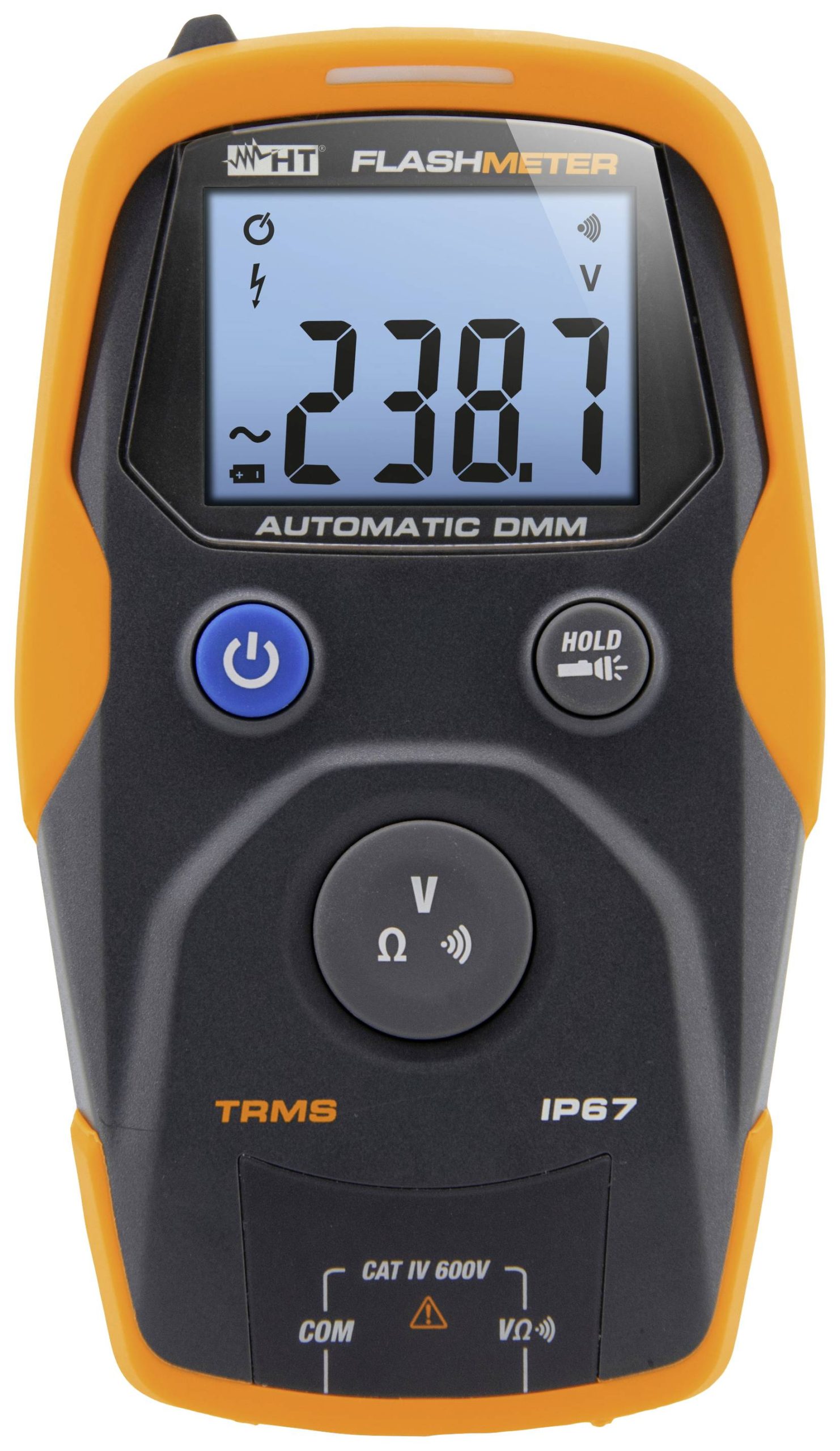 HT Instruments Flashmeter Multimetr cyfrowy IP67 CAT IV 600 V Wyświetlane liczby: 4000 - obrazek 1
