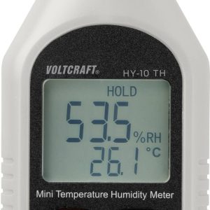 Termohigrometr VOLTCRAFT HY-10 TH, 0 do 100 %, -10 – 60 °C Termohigrometr VOLTCRAFT HY-10 TH, 0 do 100 %, -10 – 60 °C