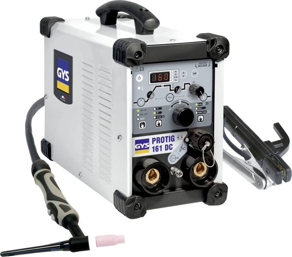 GYS PROTIG 161 DC (inkl. TIG17DB-4m + E-Hand-Set) Spawarka TIG 10 – 160 A