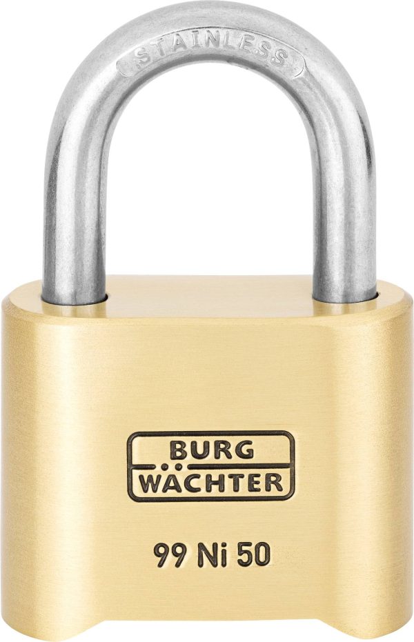 Kłódka Burg Wächter No. 99 Ni 50 SB z zamkiem szyfrowym