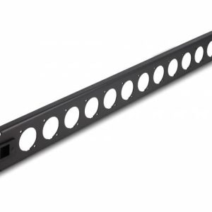 Delock 66900 Patch panel 483 mm (19″) 1 U czarny