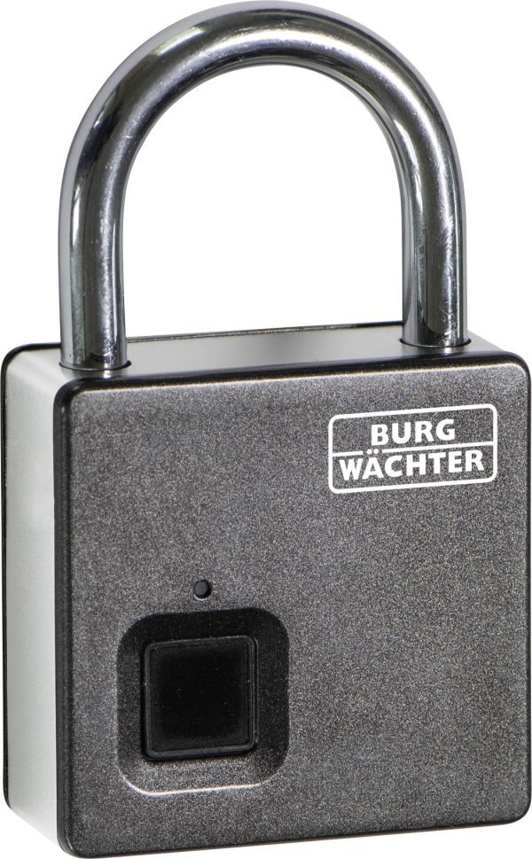 Kłódka Burg Wächter Scan & Lock 610/53 SB 53 mm z czytnikiem linii papilarnych