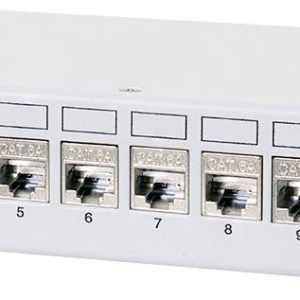 LogiLink NK4093 Patch panel CAT 6a szaro-biały (ral 7035) LogiLink NK4093 Patch panel CAT 6a szaro-biały (ral 7035)