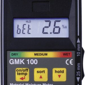 Higrometr do materiałów budowlanych Greisinger GMK 100 nieinwazyjny Higrometr do materiałów budowlanych Greisinger GMK 100 nieinwazyjny