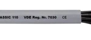 LAPP 1119103/100 Przewód sterowniczy ÖLFLEX® CLASSIC 110, 3 G 0.75 mm², 100 m LAPP 1119103/100 Przewód sterowniczy ÖLFLEX® CLASSIC 110, 3 G 0.75 mm², 100 m