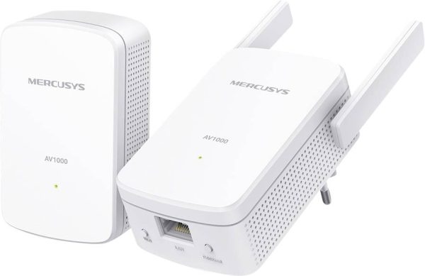 Mercusys Adapter rozszerzający Powerline WLAN MP510 KIT 1000 MBit/s