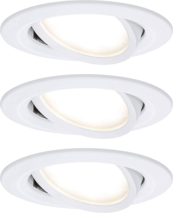 Lampa do zabudowy Paulmann Nova 93485 Zestaw 3-elementowy 18 W 470 lm