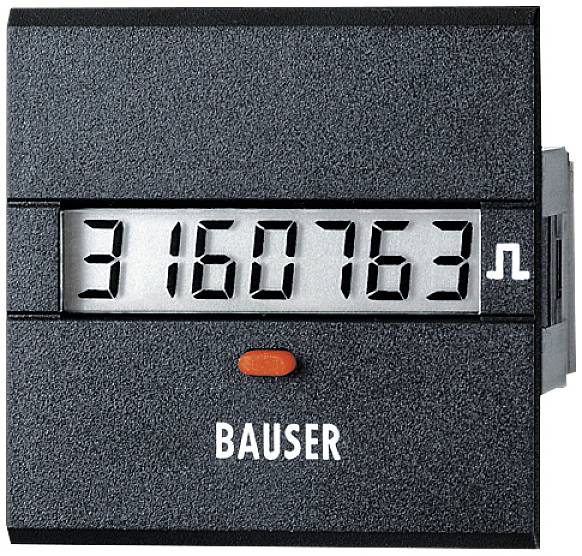 Licznik czasu pracy Bauser 3801/008.3.1.0.1.2-001 3801/008.3.1.0.1.2-001, 12 – 24 V/DC
