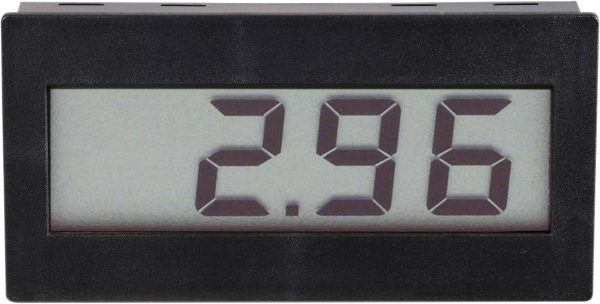 Wskaźnik panelowy cyfrowy VOLTCRAFT DVM 310, LCD, zakres 0-1999, 68,5 x 33 mm