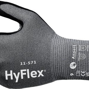 Ansell 11571R070-1P HyFlex Nitryl Rękawice robocze Rozmiar rękawic: 7 EN 21420:2020 1 par(a) Ansell 11571R070-1P HyFlex Nitryl Rękawice robocze Rozmiar rękawic: 7 EN 21420:2020 1 par(a)