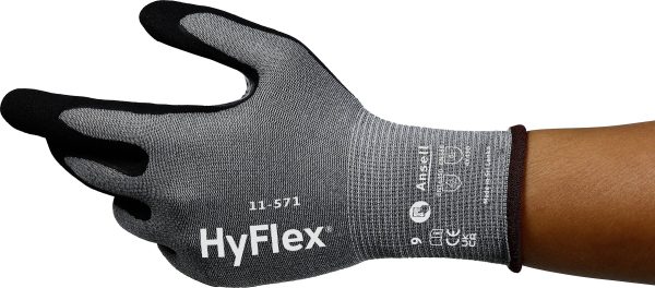 Ansell 11571R090-1P HyFlex Nitryl Rękawice robocze Rozmiar rękawic: 9 EN 21420:2020 1 par(a)