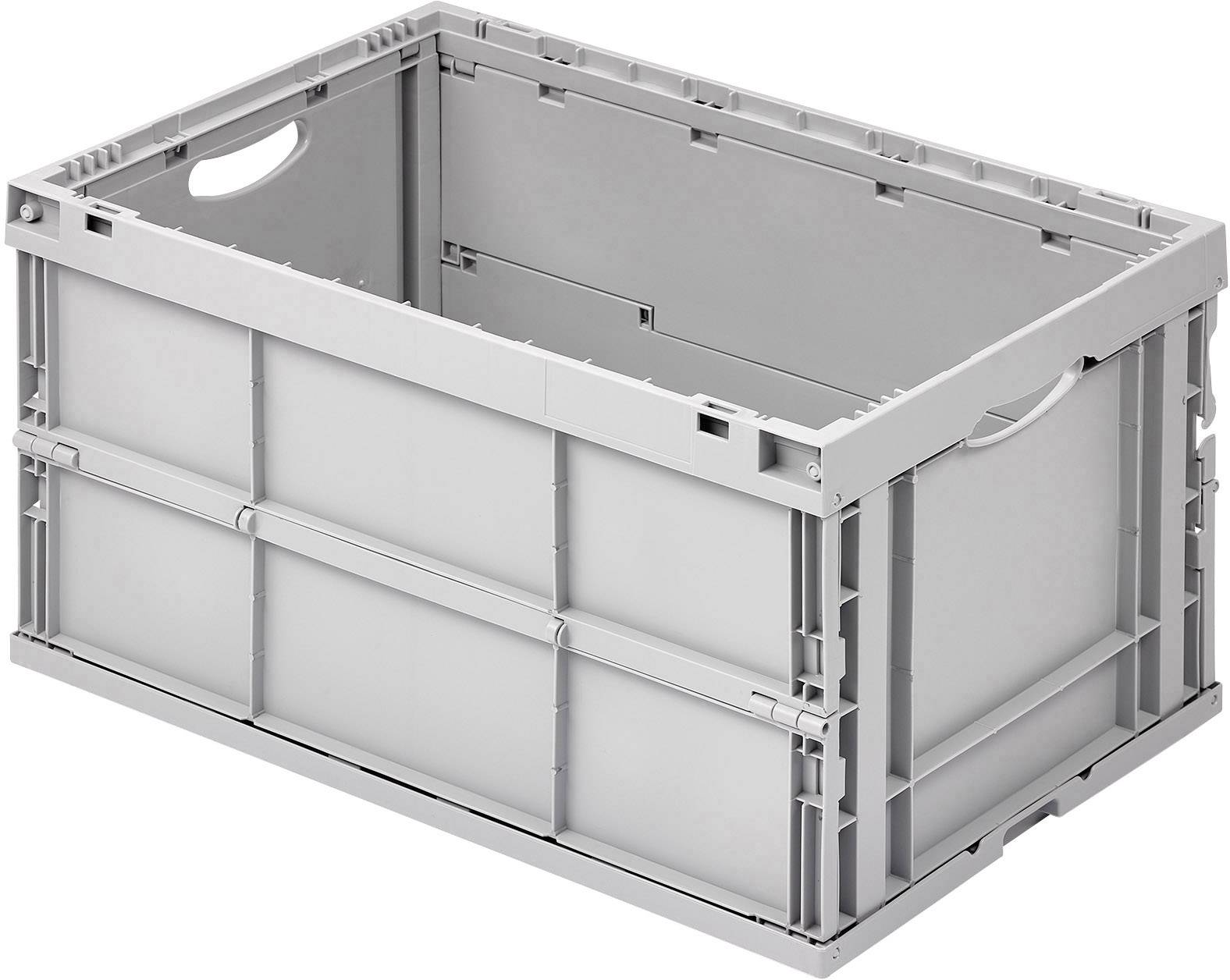 Alutec 05100 Składana skrzynia (D x S x W) 400 x 600 x 320 mm szary 1 szt. - obrazek 1