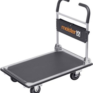 Meister Werkzeuge 8985630 Wózek transportowy składany, ze schowkiem stal Maksymalne obciążenie: 300 kg