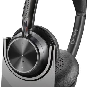 HP Poly Voyager Focus 2 Słuchawki nauszne Bluetooth stereo czarny Wyciszanie hałasów zestaw słuchawkowy Komputer HP Poly Voyager Focus 2 Słuchawki nauszne Bluetooth stereo czarny Wyciszanie hałasów zestaw słuchawkowy Komputer