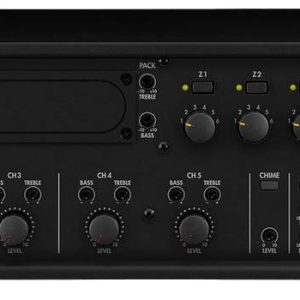 Monacor PA-1120 Wzmacniacz ELA 120 W 1-kanałowy 5 stref Monacor PA-1120 Wzmacniacz ELA 120 W 1-kanałowy 5 stref
