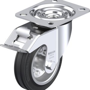 Kółka obrotowe przykręcane (100 mm) z hamulcem Kółka obrotowe przykręcane (100 mm) z hamulcem